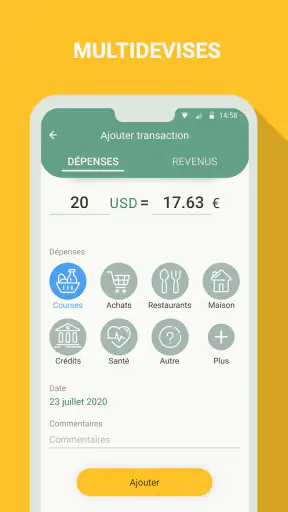 Gestion budget - dépenses screenshot 4