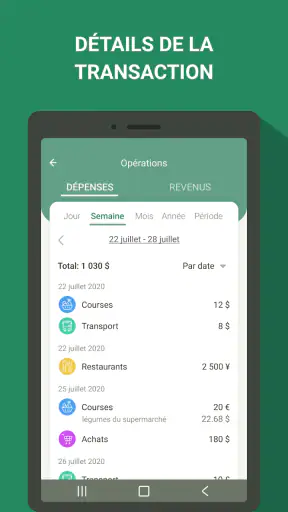 Gestion budget - dépenses screenshot 7