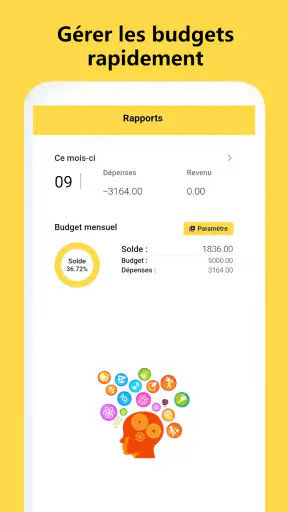 Gestion budget et dépenses screenshot 10