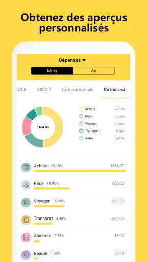 Gestion budget et dépenses screenshot 7