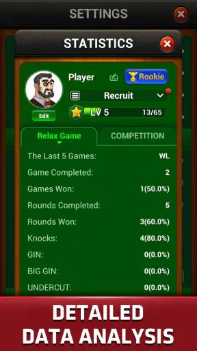 Gin Rummy: Classic Card Game screenshot 6
