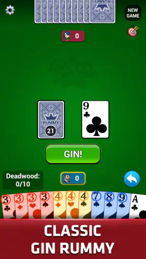 Gin Rummy: Classic Card Game screenshot 7