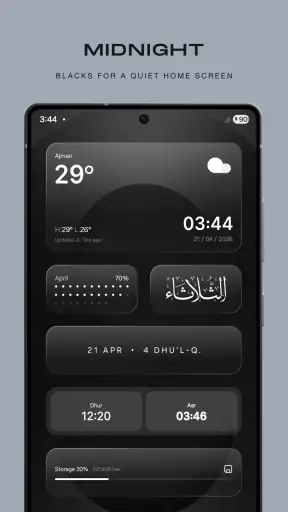 Glassify - Widgets & Thèmes screenshot 7