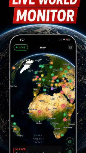 GlobeAlert: Actu Monde Live screenshot 1