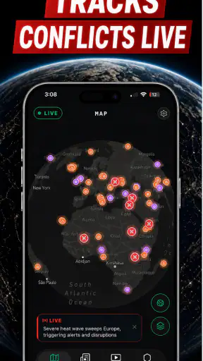 GlobeAlert: Actu Monde Live screenshot 3