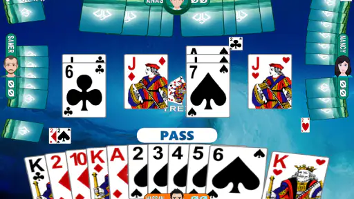 Golden Card Games Tarneeb Trix screenshot 2