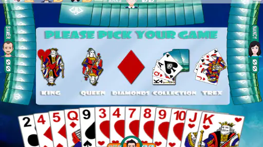 Golden Card Games Tarneeb Trix screenshot 3