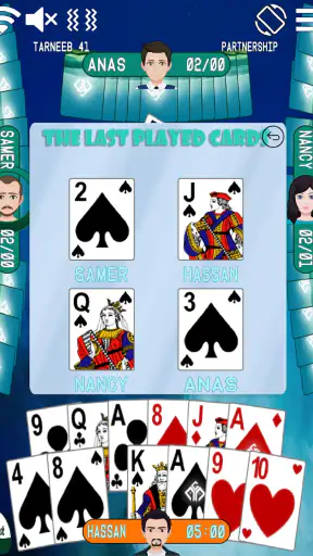 Golden Card Games Tarneeb Trix screenshot 5