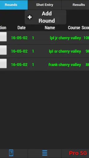 Golfmetrics screenshot 9