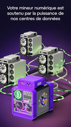 GoMining - BTC Minage & Card screenshot 3