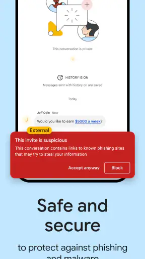 Google Chat screenshot 6