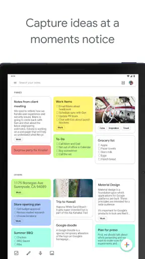 Google Keep – Notes et listes screenshot