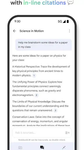 Gemini Notebook screenshot 5