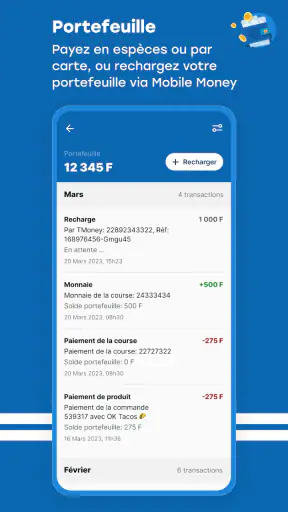 Gozem - Taxi, food & livraison screenshot 7