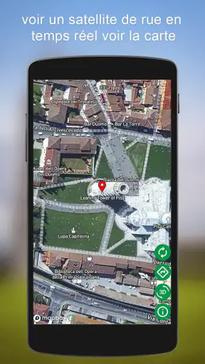 GPS satellite terre Carte screenshot 10