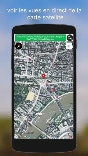 GPS satellite terre Carte screenshot 9