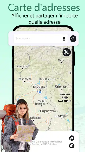 GPS Satellite voir Terre Carte screenshot 10