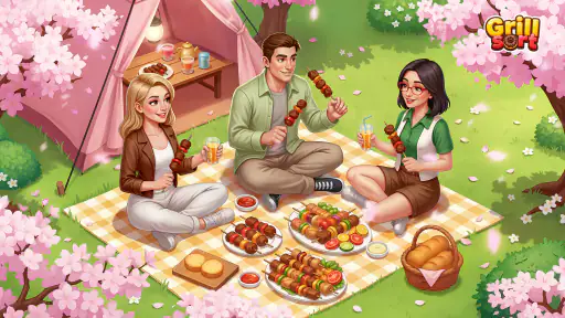 Grill Sort - Food Sort Games screenshot 8