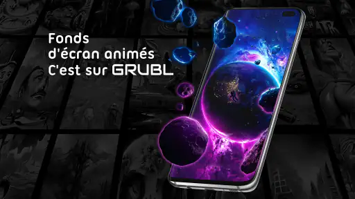 GRUBL™ 4D Fonds d'écran + IA screenshot 2