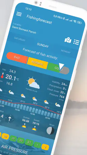Guide Météo Pêche screenshot 6