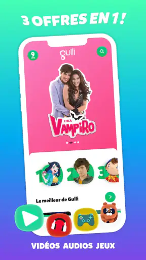 Gulli, Vidéos, Audios et Jeux screenshot 1