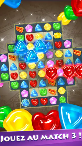 Gummy Drop! Match 3 urbain screenshot 1