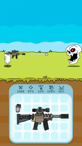 Gun Hero ― jeu de tir 2D screenshot 1