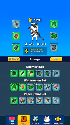 Gun Hero ― jeu de tir 2D screenshot 12