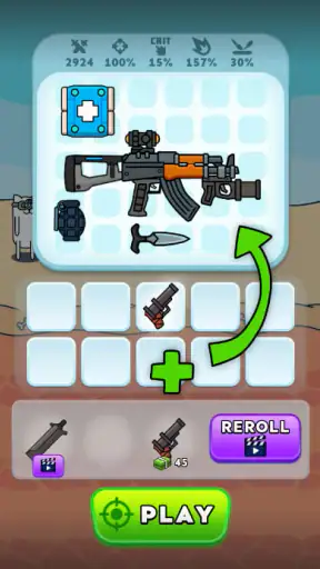 Gun Hero ― jeu de tir 2D screenshot 2