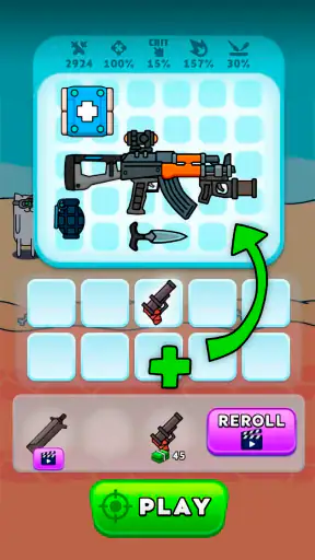 Gun Hero ― jeu de tir 2D screenshot 6