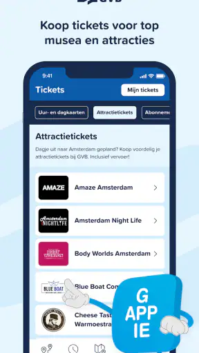 GVB reis app screenshot 6