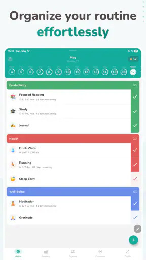 Habitude: Habitudes & Routine screenshot 9