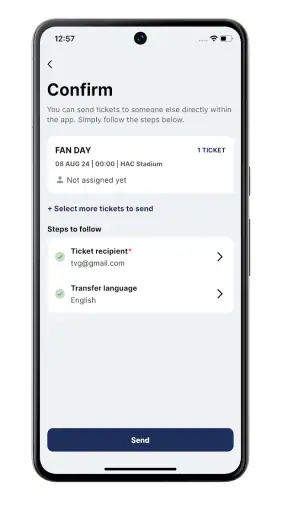 HAC Tickets screenshot 4