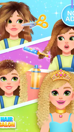 Hair Salon Games For Kids screenshot 9