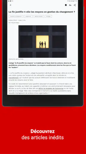 Harvard Business Review France screenshot 12