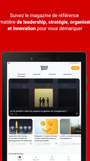 Harvard Business Review France screenshot 9