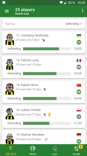 Hattrick : Gestion de football screenshot 2