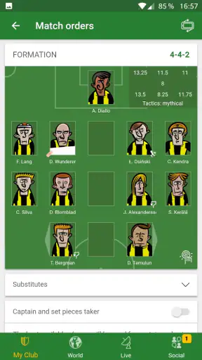 Hattrick : Gestion de football screenshot 4