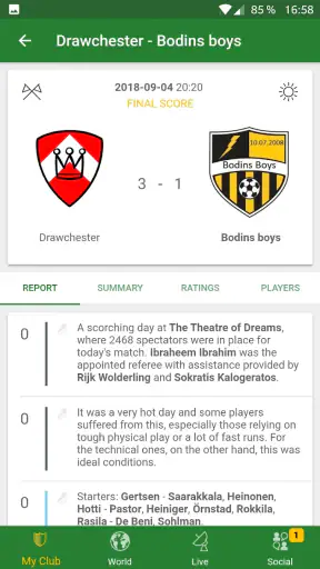 Hattrick : Gestion de football screenshot 5