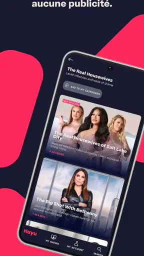 Hayu: téléréalité à la demande screenshot 4