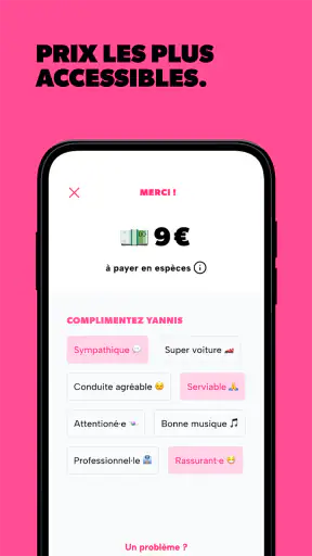 Heetch - Commandez un VTC 24/7 screenshot 12
