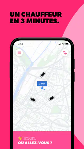 Heetch - Commandez un VTC 24/7 screenshot 2