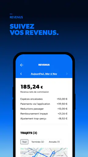 Heetch Pro - L'app chauffeur screenshot 6