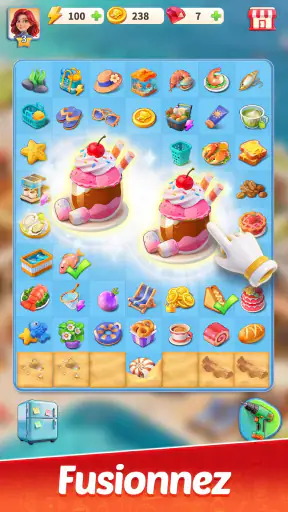 Her Comeback: jeu de fusion screenshot 1