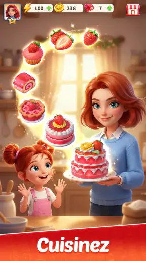 Her Comeback: jeu de fusion screenshot 2