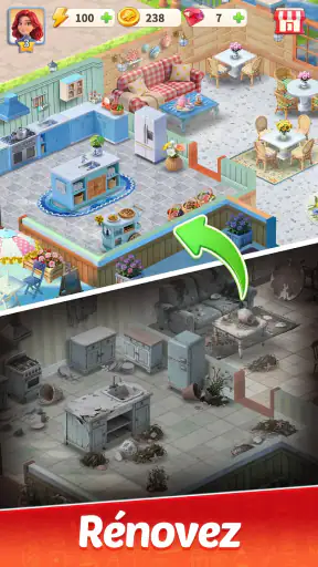 Her Comeback: jeu de fusion screenshot 5