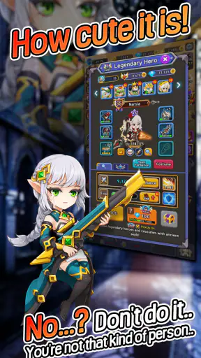 HEROES UNITE : IDLE & MERGE screenshot 11
