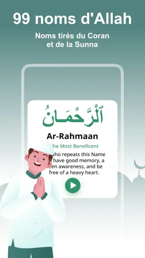 Heure de Prière, Azan, Qibla screenshot 8