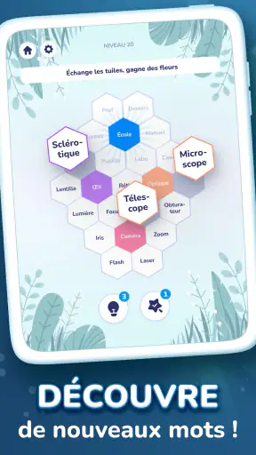Hexa Words－Association de mots screenshot 9