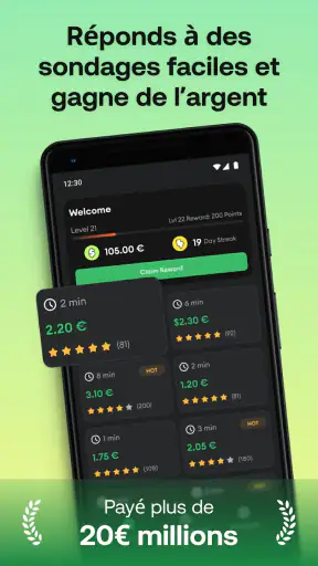 HeyCash : Sondages Rémunérés screenshot 11